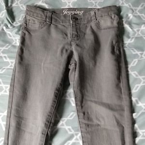 Gray jeggings